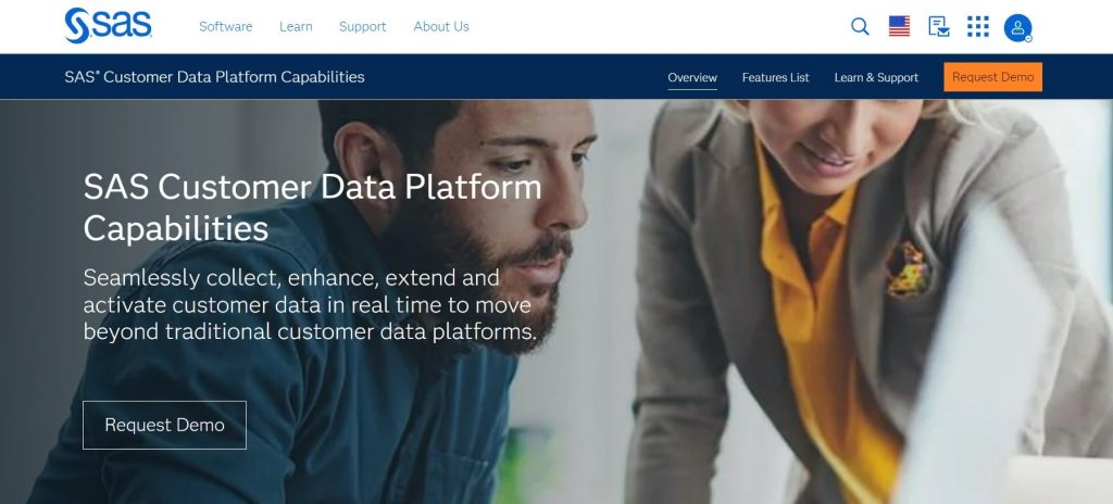 SAS customer data platform